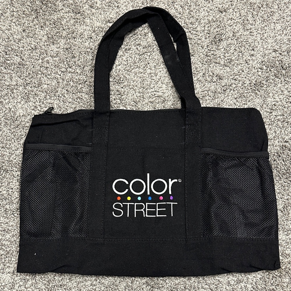 Color Street Classic Black Tote
